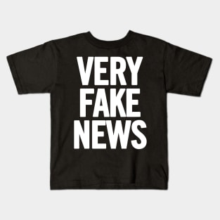 Very Fake News Kids T-Shirt